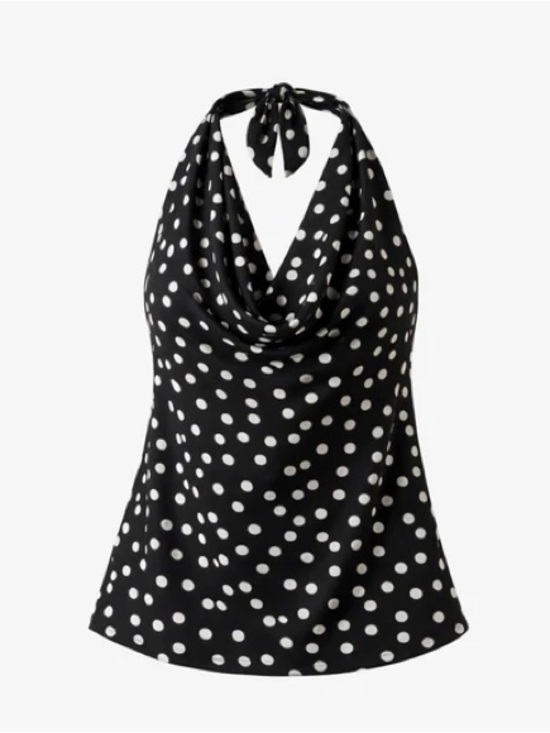 Sans Souci Tops - 🌴Sans Souci polka dot halter